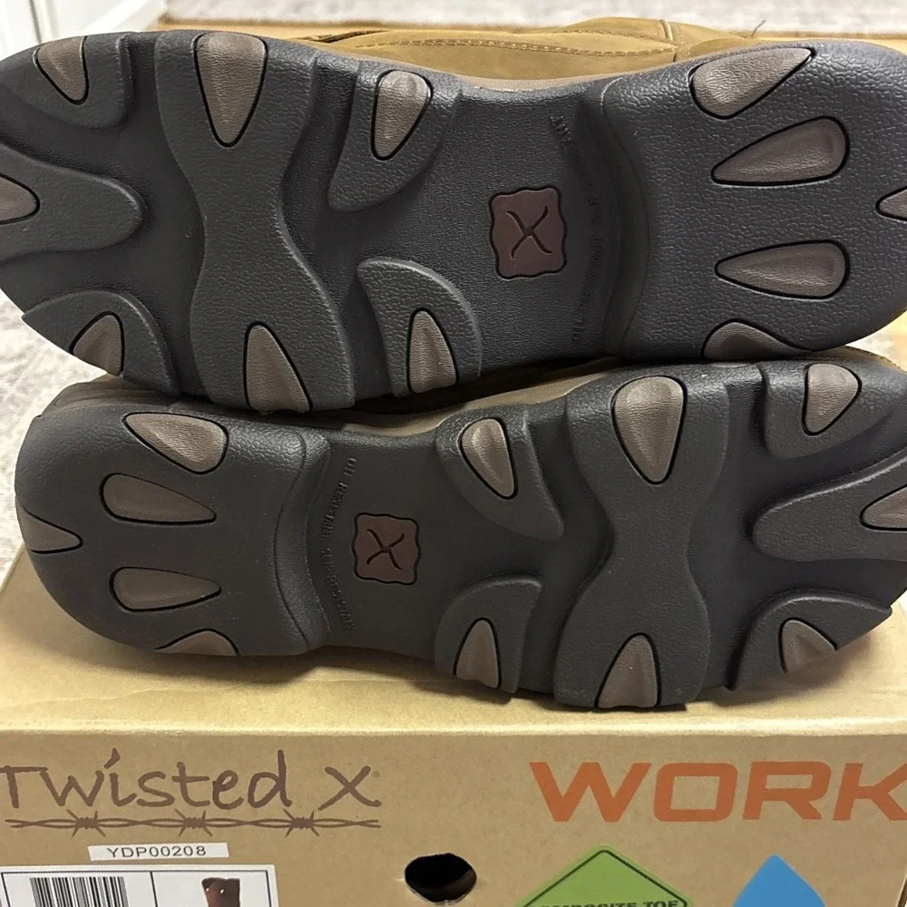 Twisted X Mens Waterproof Pull On Work Boot - Composite Toe MHKBCW1 Sz 13 M New